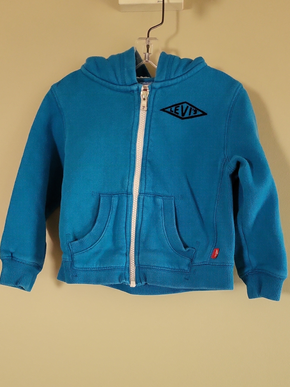 Levi's blue zip hoodie